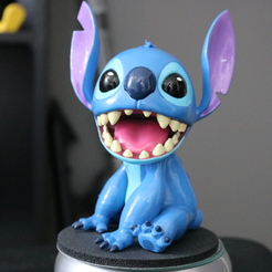 Lilo and Stitch 3D printing 3D printed impression 3D Imprimante 3D fichier 3D gratuit Cults6.png Stitch [Lilo y Stitch]